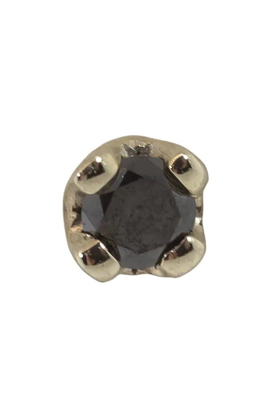 BVLA-Black Diamond Stud-WHITE GOLD