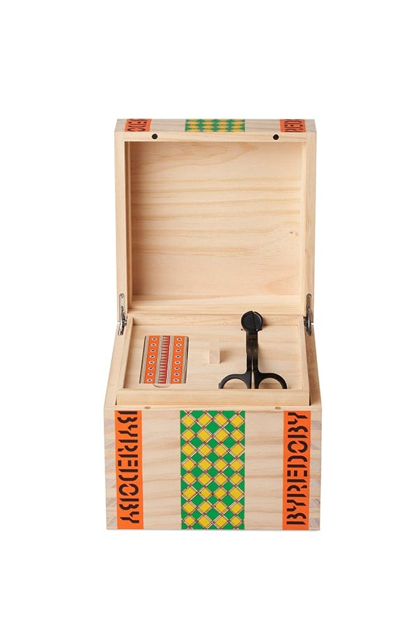 BYREDO-Wooden Box 4 Candles-LAMAISON