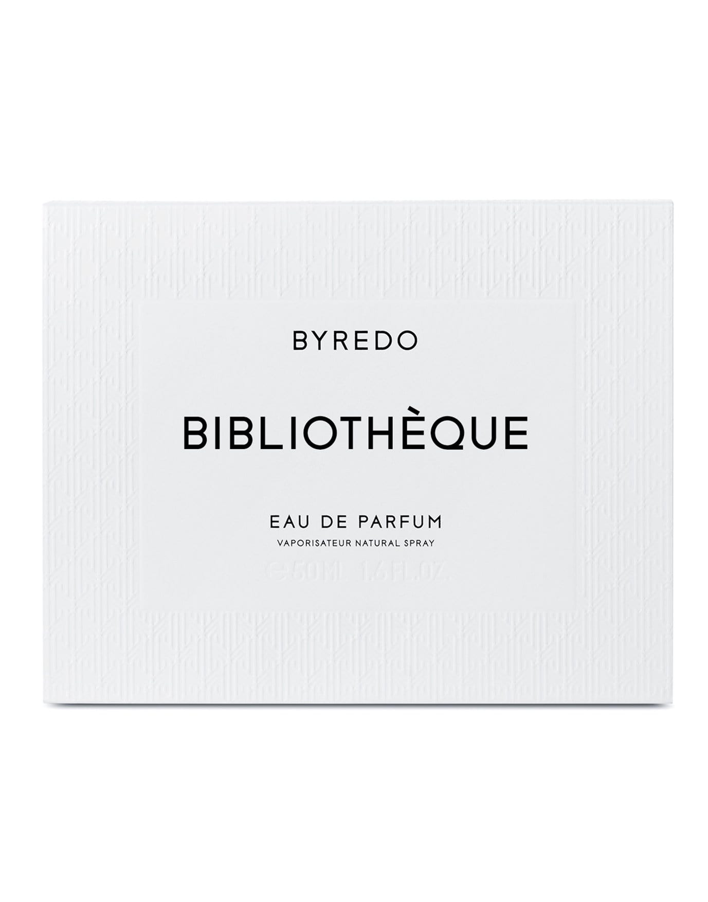 BYREDO-Bibliothèque Eau de Parfum 50ml-BIBLIOTH