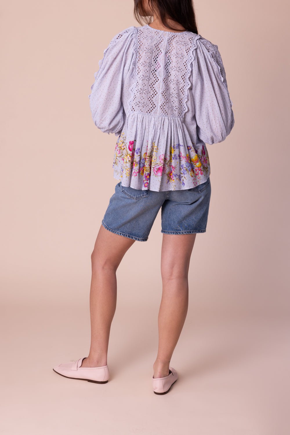 BYTIMO-Embroidery Bouse-