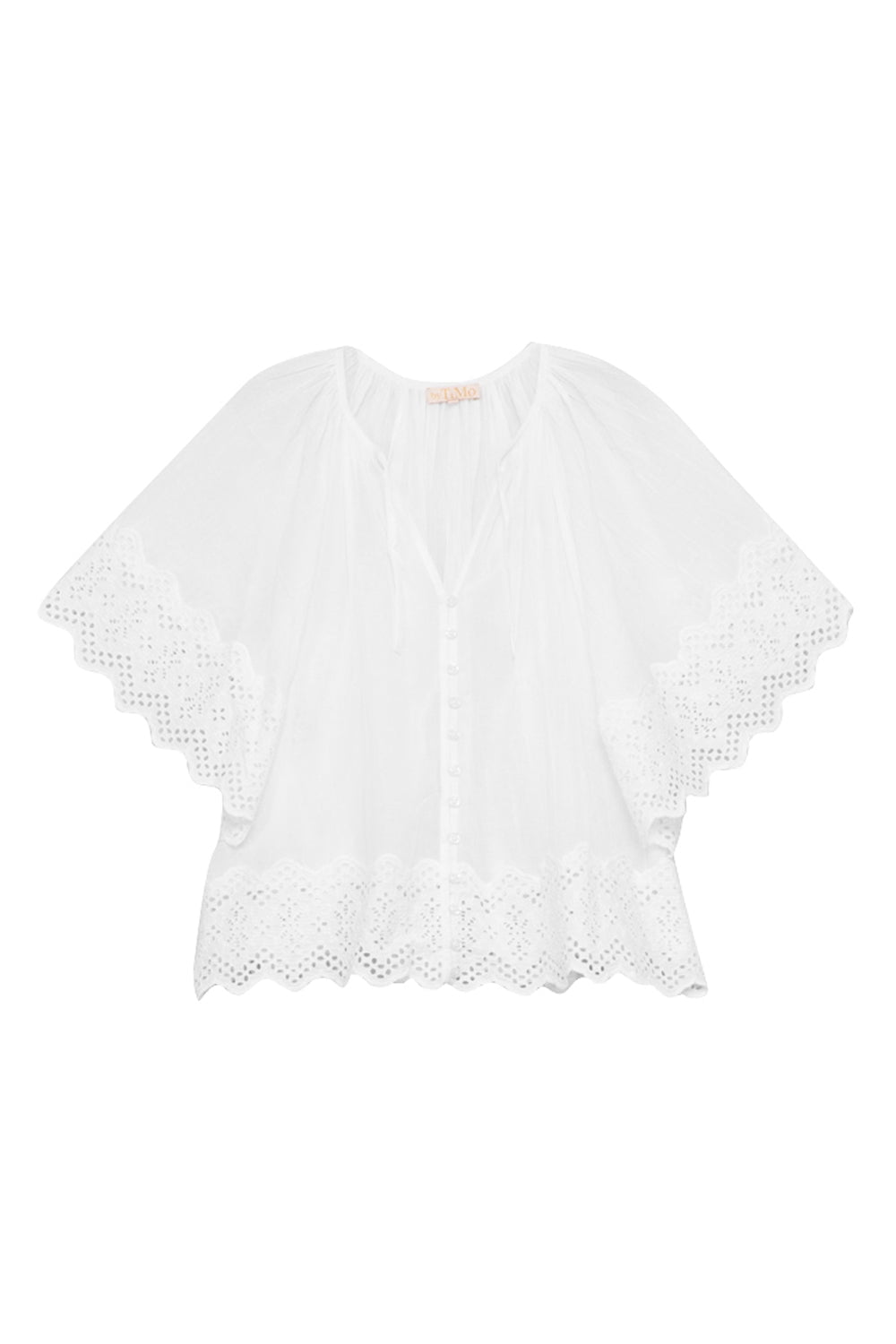 BYTIMO-Slub Flare Top-