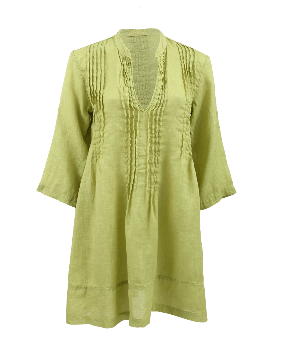 C P SHADES-Regina V-Neck Linen Tunic-