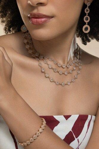 Diamond Link Opera Necklace-ROSE GOLD-17-JEWELRYFINE JEWELNECKLACE O-COOMI