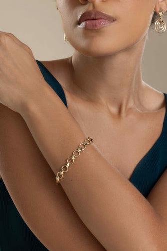 Python Link Bracelet-YELLOW GOLD-7-JEWELRYFINE JEWELBRACELET O-CADAR