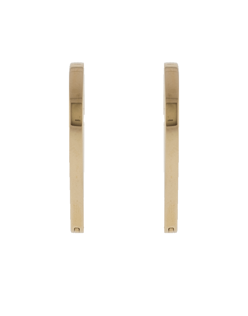 CADAR-Endless Medium Heart Earrings-ROSE GOLD