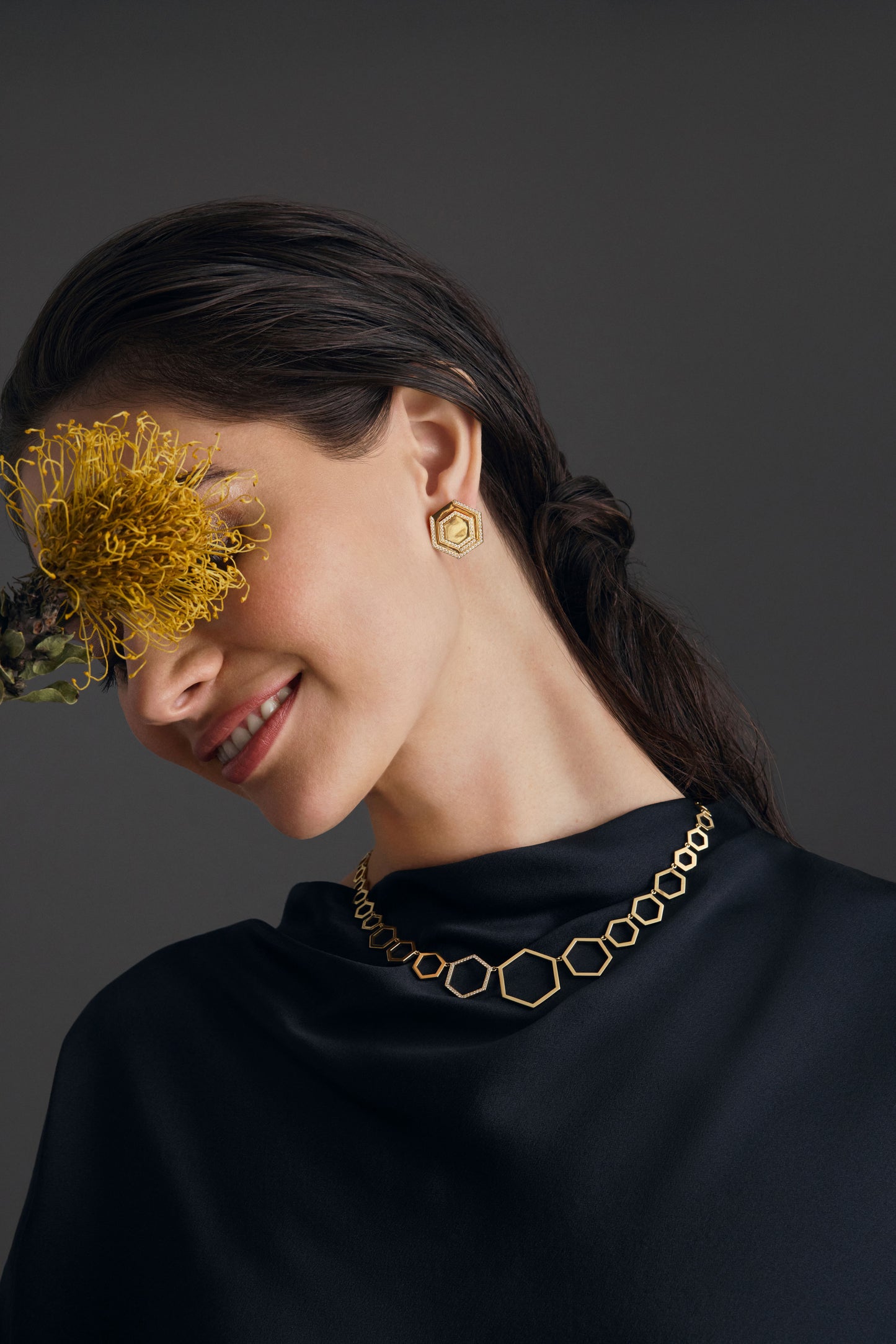 B Home Convertible Earrings-YELLOW GOLD-JEWELRYFINE JEWELEARRING-CADAR