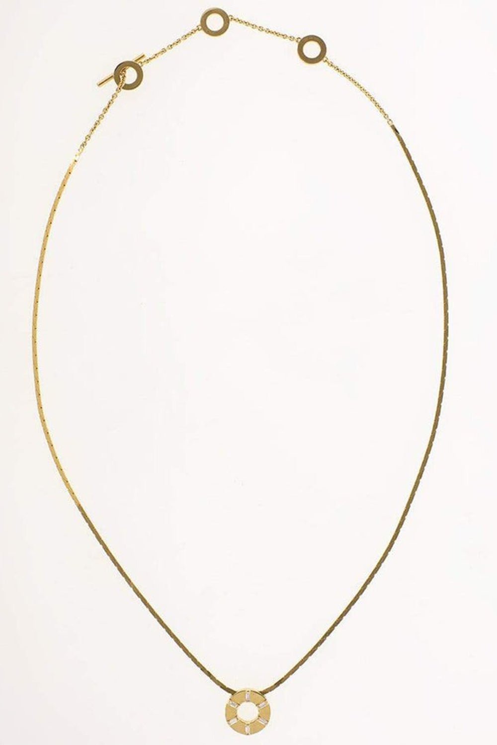 CADAR-Prime Diamond Necklace-YELLOW GOLD