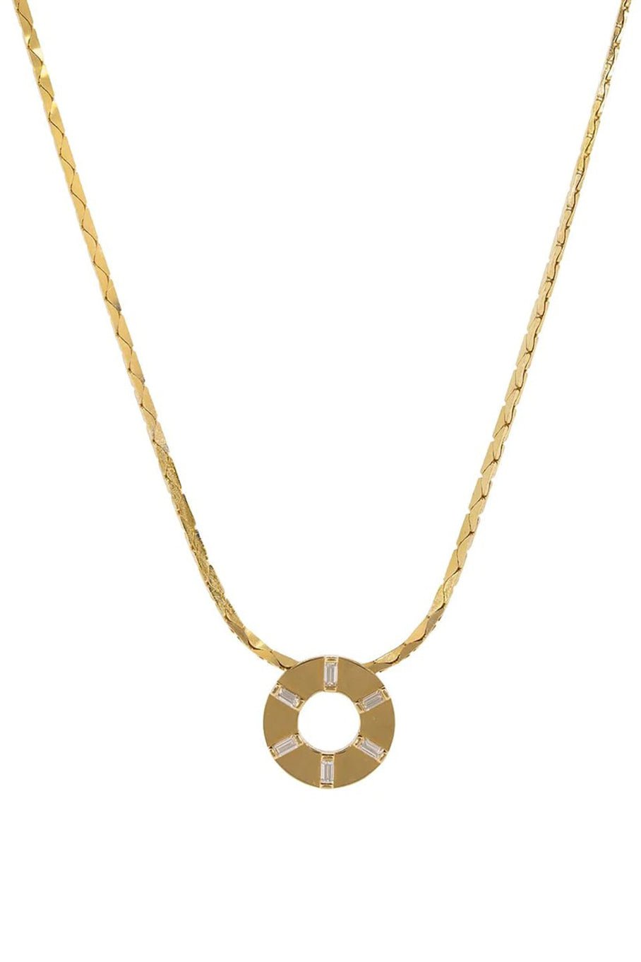 CADAR-Prime Diamond Necklace-YELLOW GOLD