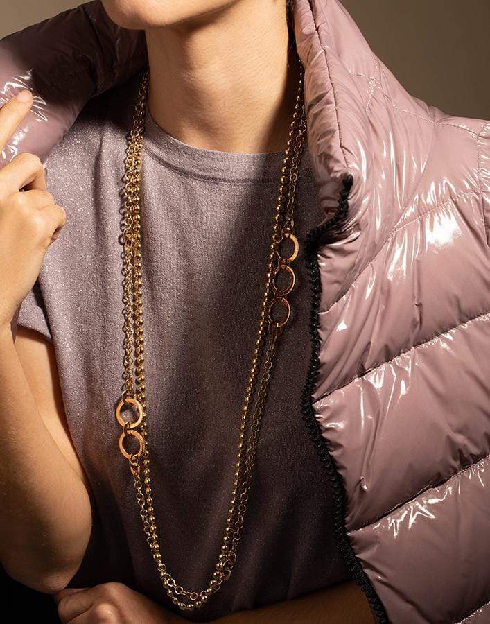 CADAR-Psyche Long Necklace-YELLOW GOLD