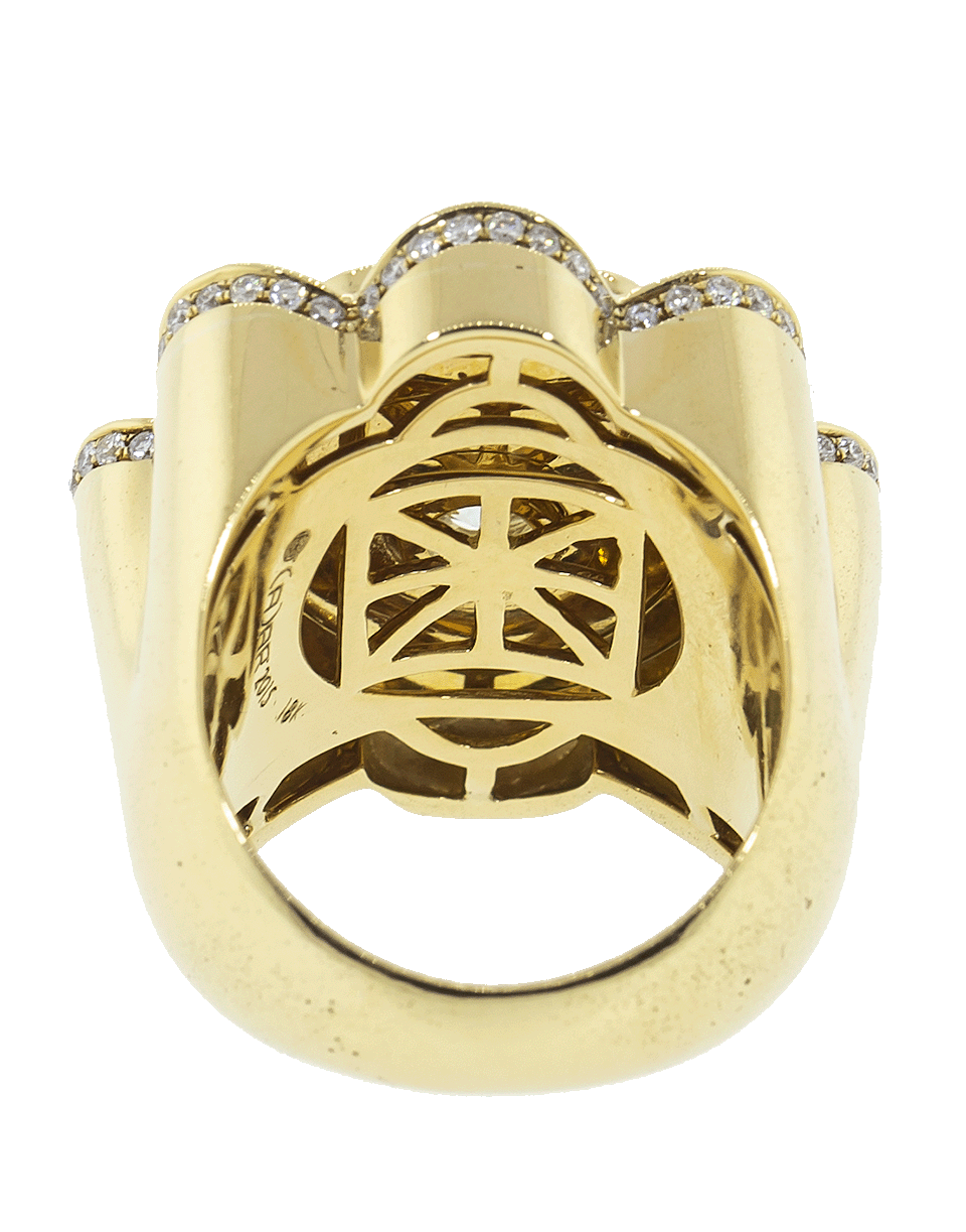 CADAR-Trio Diamond Cocktail Ring-YELLOW GOLD