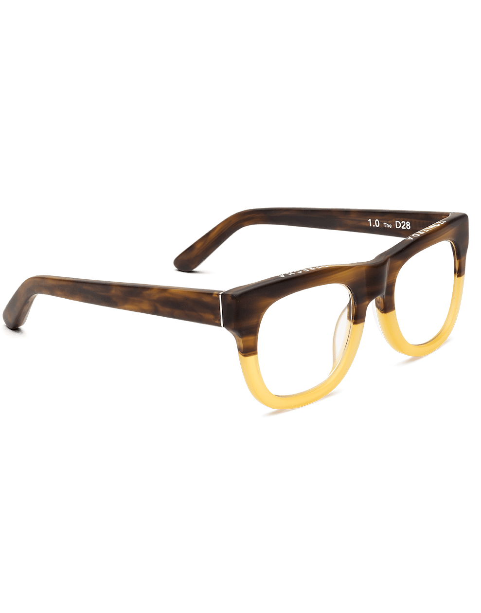CADDIS-D28 Reading Glasses - Bullet Coffee-
