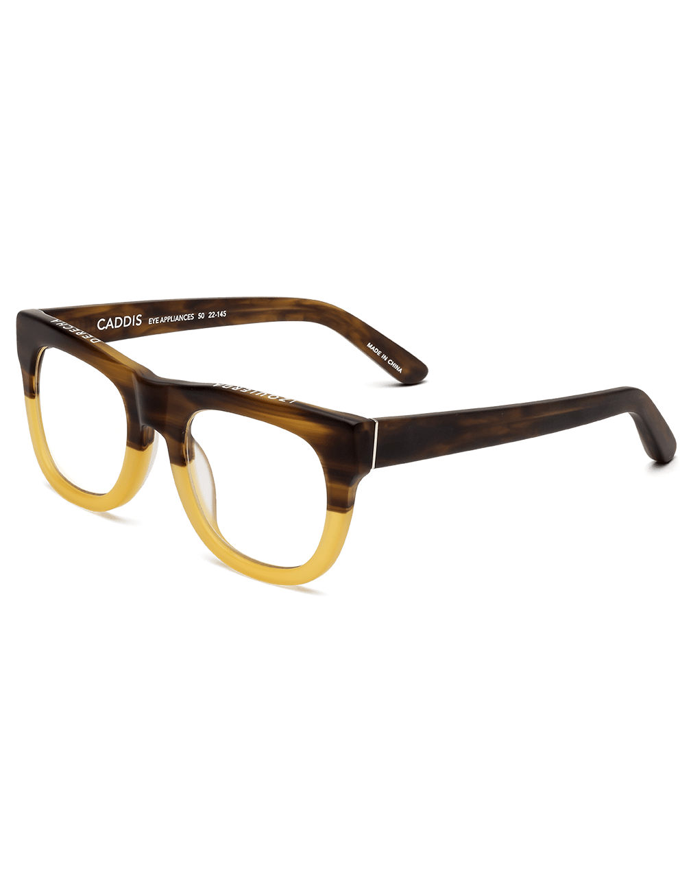 CADDIS-D28 Reading Glasses - Bullet Coffee-