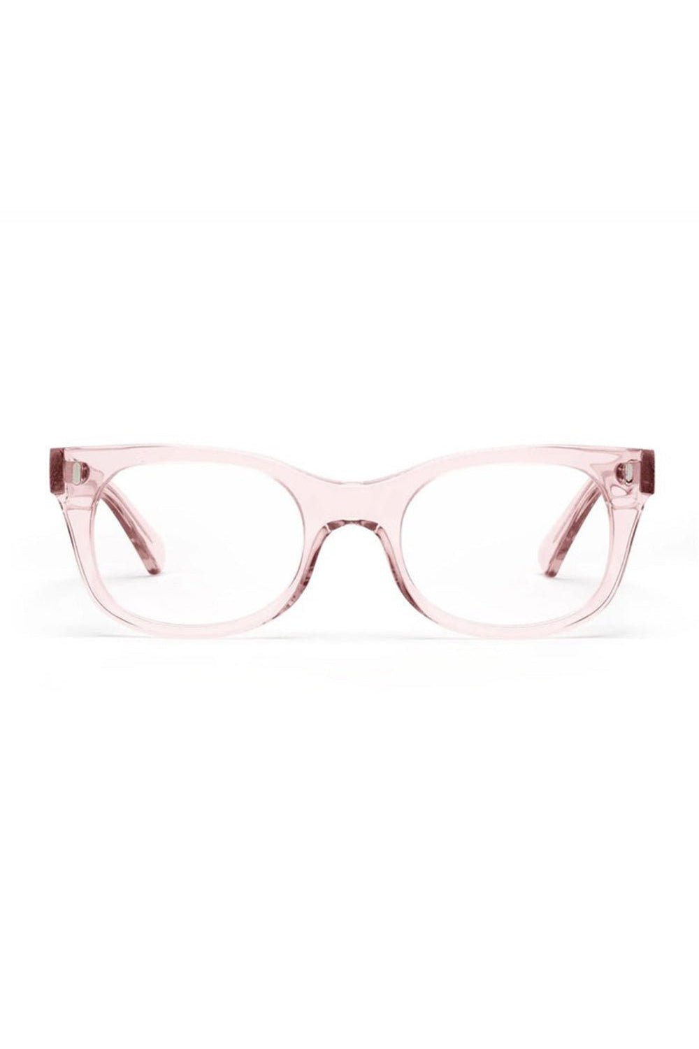 Bixby Compact Reading Glasses - Clear Pink-CLRPINK-0.00-ACCESSORIEEYEWEAR-CADDIS