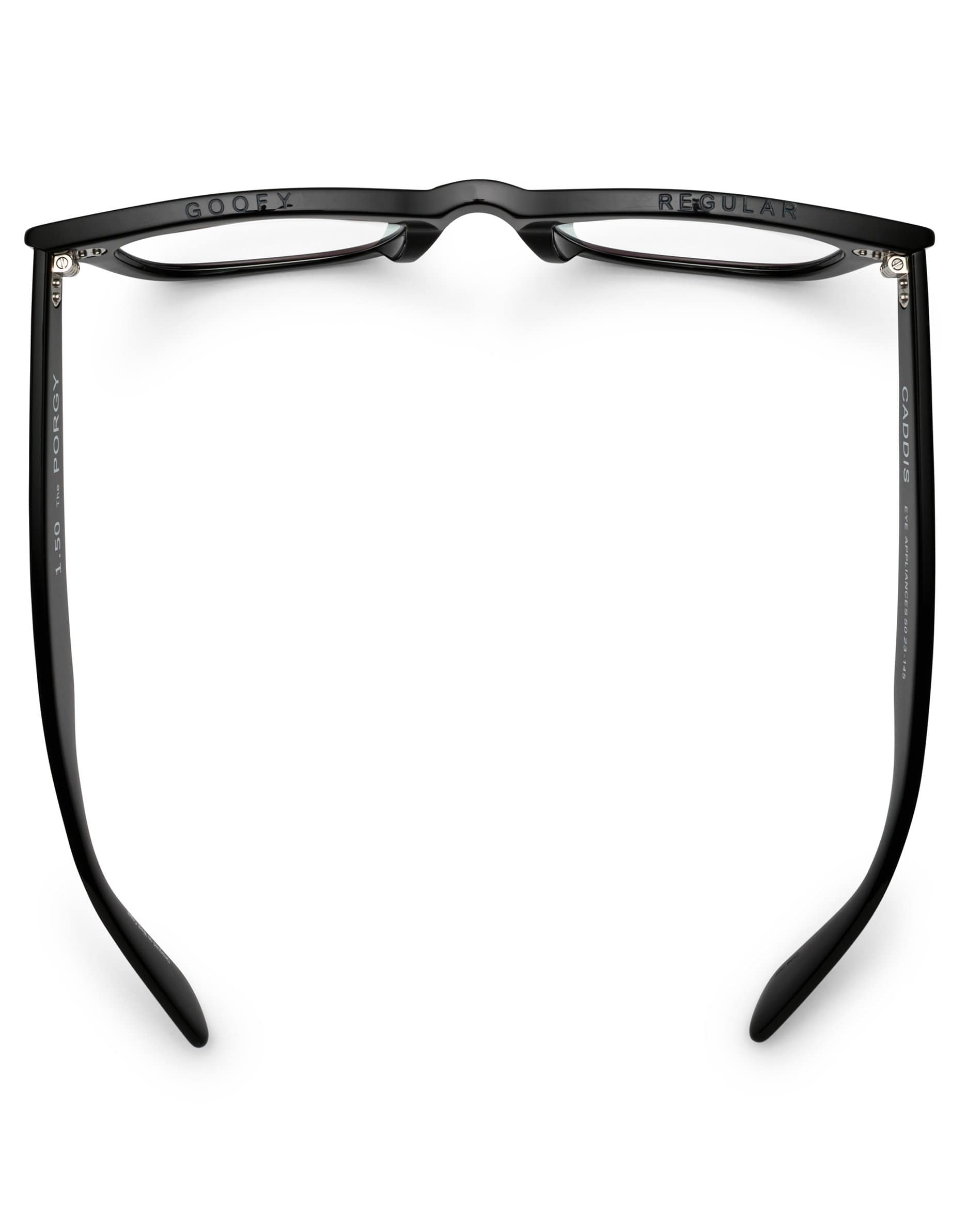 CADDIS-Backstage Reading Glasses - Gloss Black-