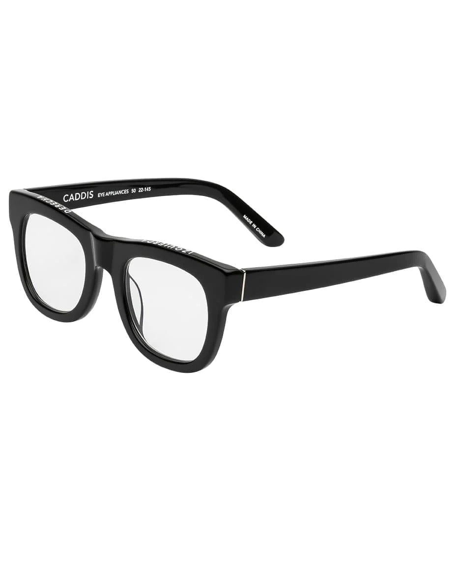 CADDIS-D28 Reading Glasses - Gloss Black-