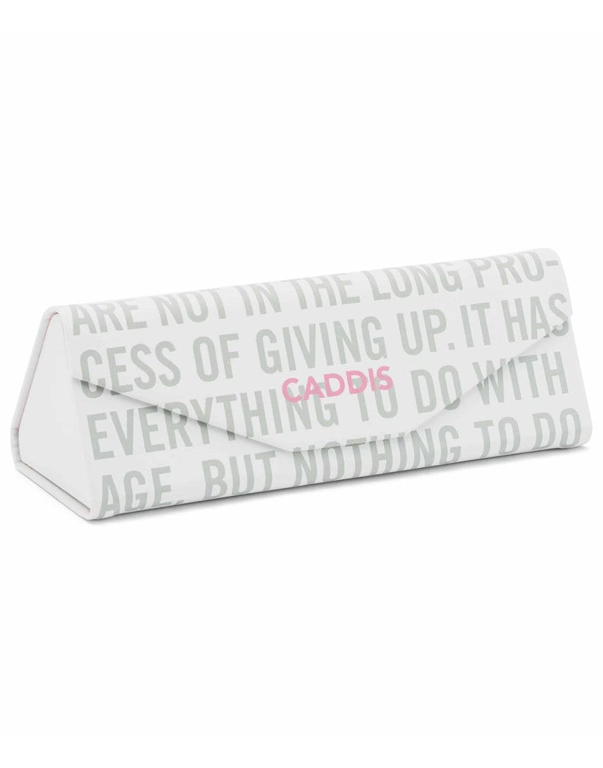 CADDIS-Own It Origami Eyeglass Case - Grey and Pink-GREY