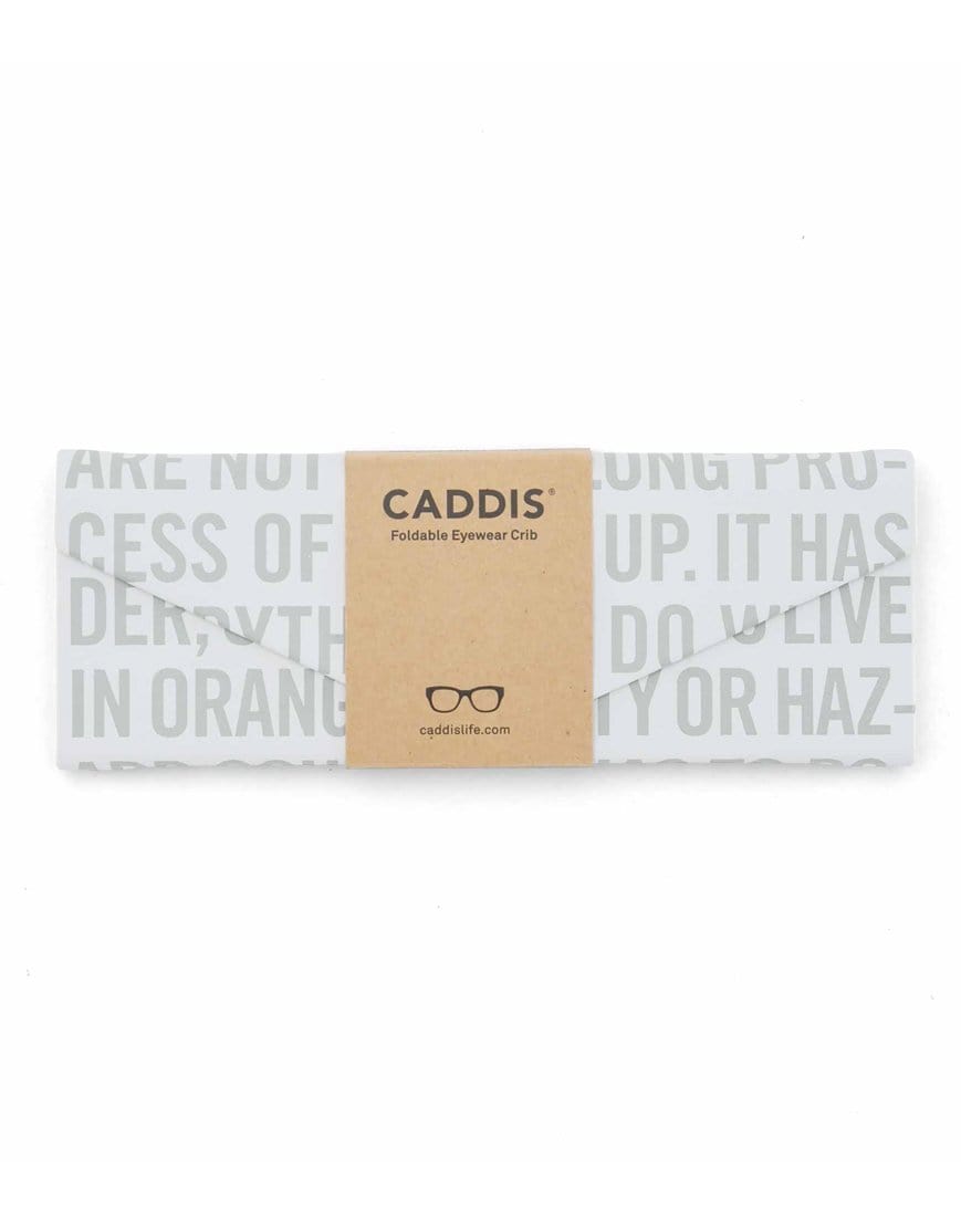 CADDIS-Own It Origami Eyeglass Case - Grey and Pink-GREY