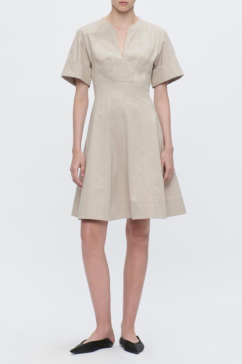 Sora Dress-SAFARI-38-CLOTHINGDRESSCASUAL-CALLAS MILANO