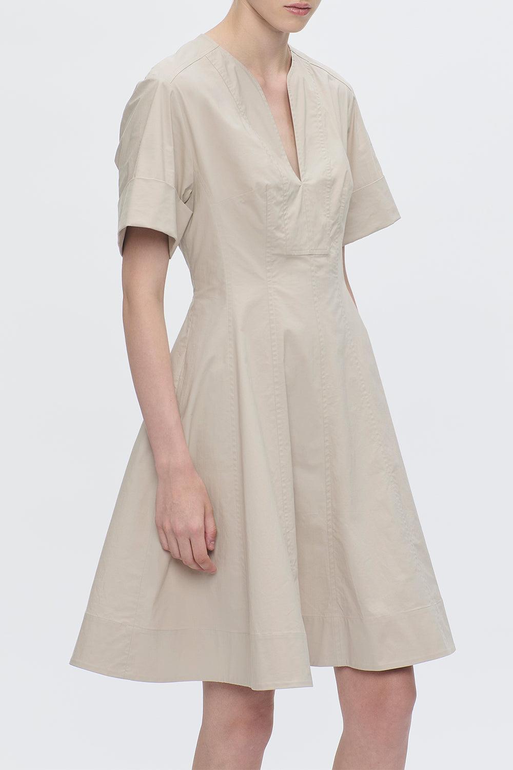 Sora Dress-SAFARI-38-CLOTHINGDRESSCASUAL-CALLAS MILANO