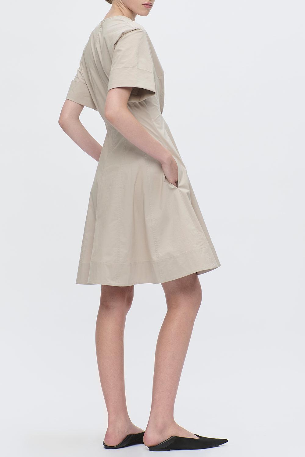 Sora Dress-SAFARI-38-CLOTHINGDRESSCASUAL-CALLAS MILANO
