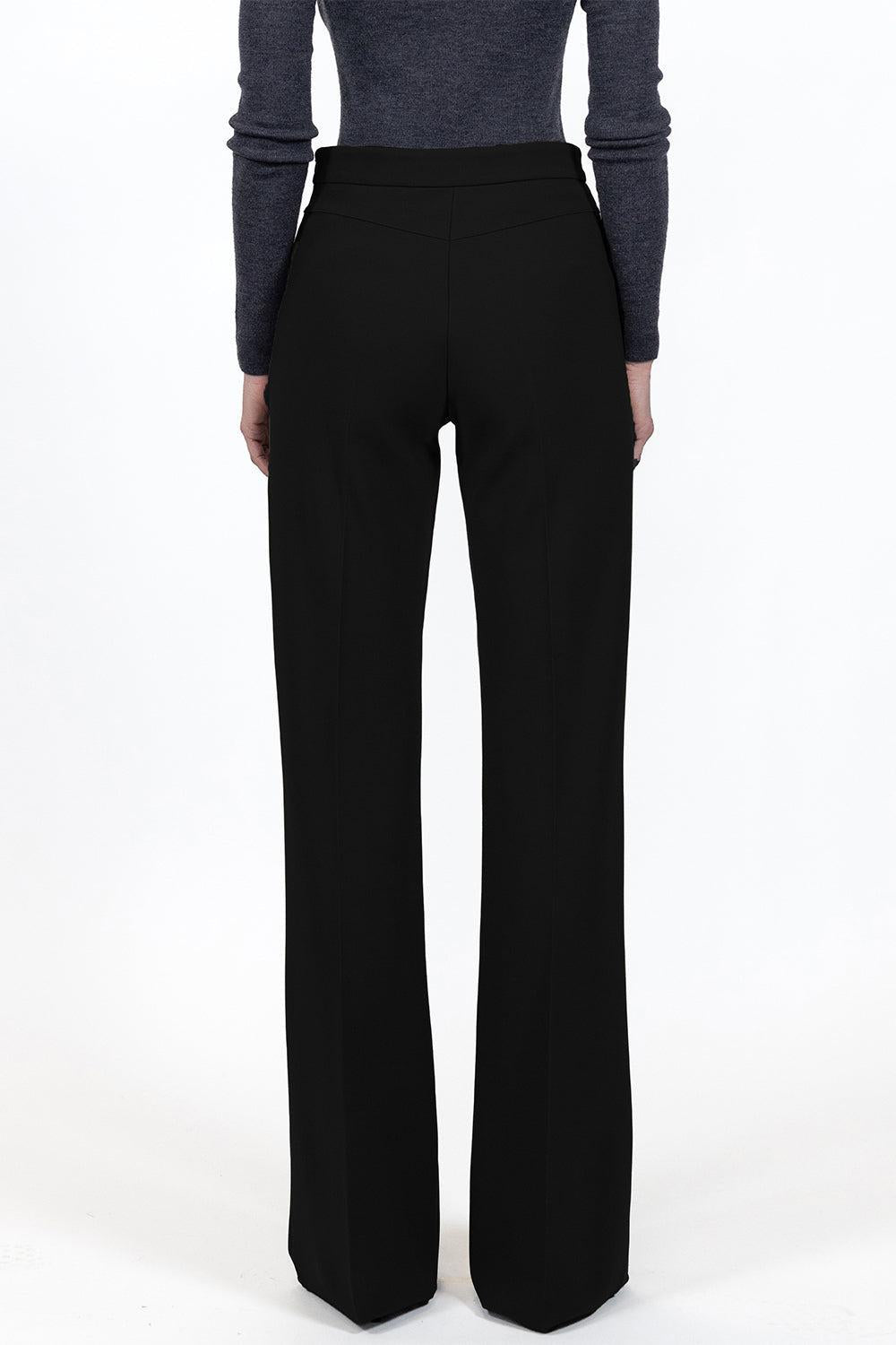 Glennis Pant-BLACK-36-CLOTHINGPANTCASUAL-CALLAS MILANO