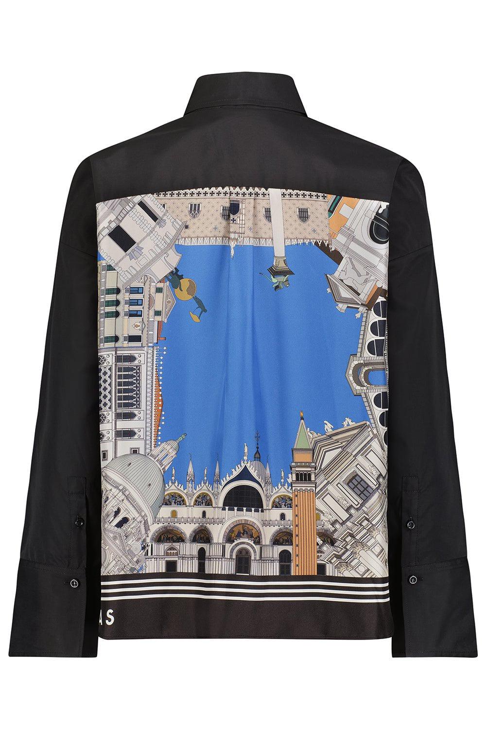 CALLAS MILANO-Sirene Shirt - Black-