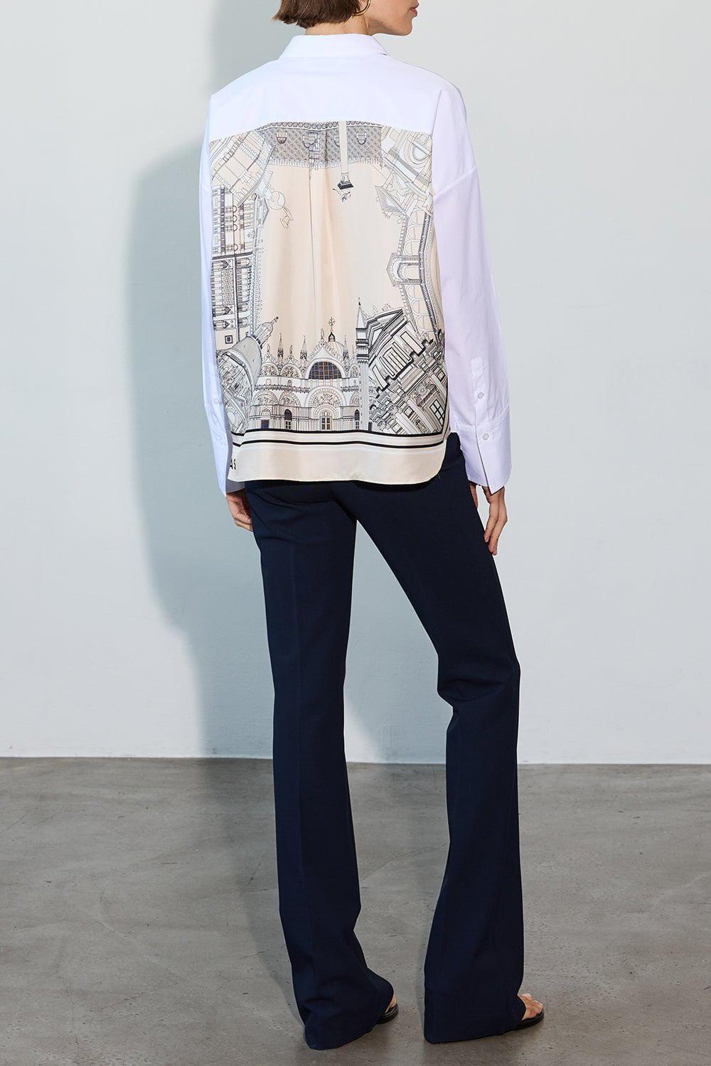 CALLAS MILANO-Sirene Shirt - White-