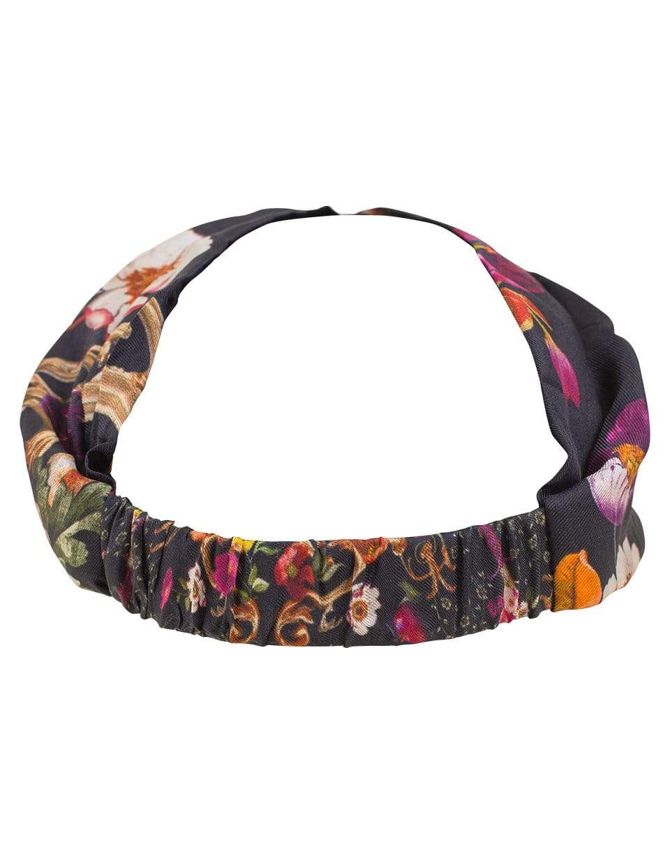CAMILLA-Mirror Mirror Woven Twist Headband-MIRROR