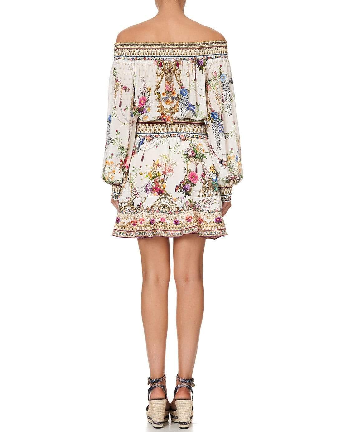 CAMILLA-By The Meadow Off Shoulder Short Dress-