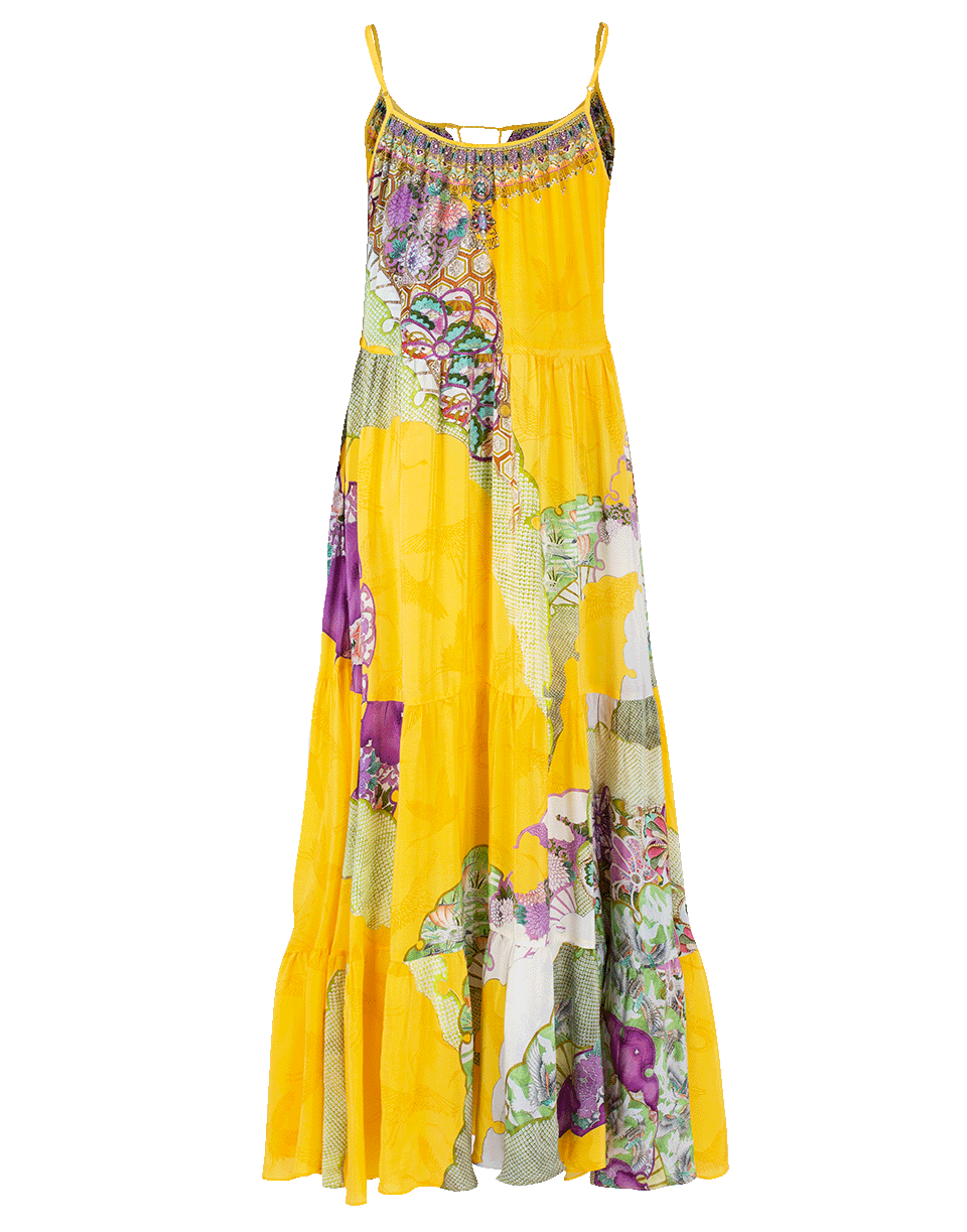 CAMILLA-Tie Front Dress-