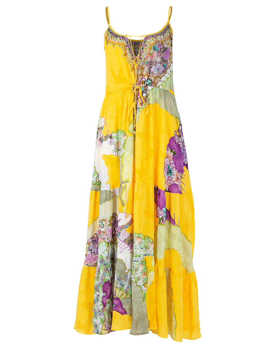 CAMILLA-Tie Front Dress-