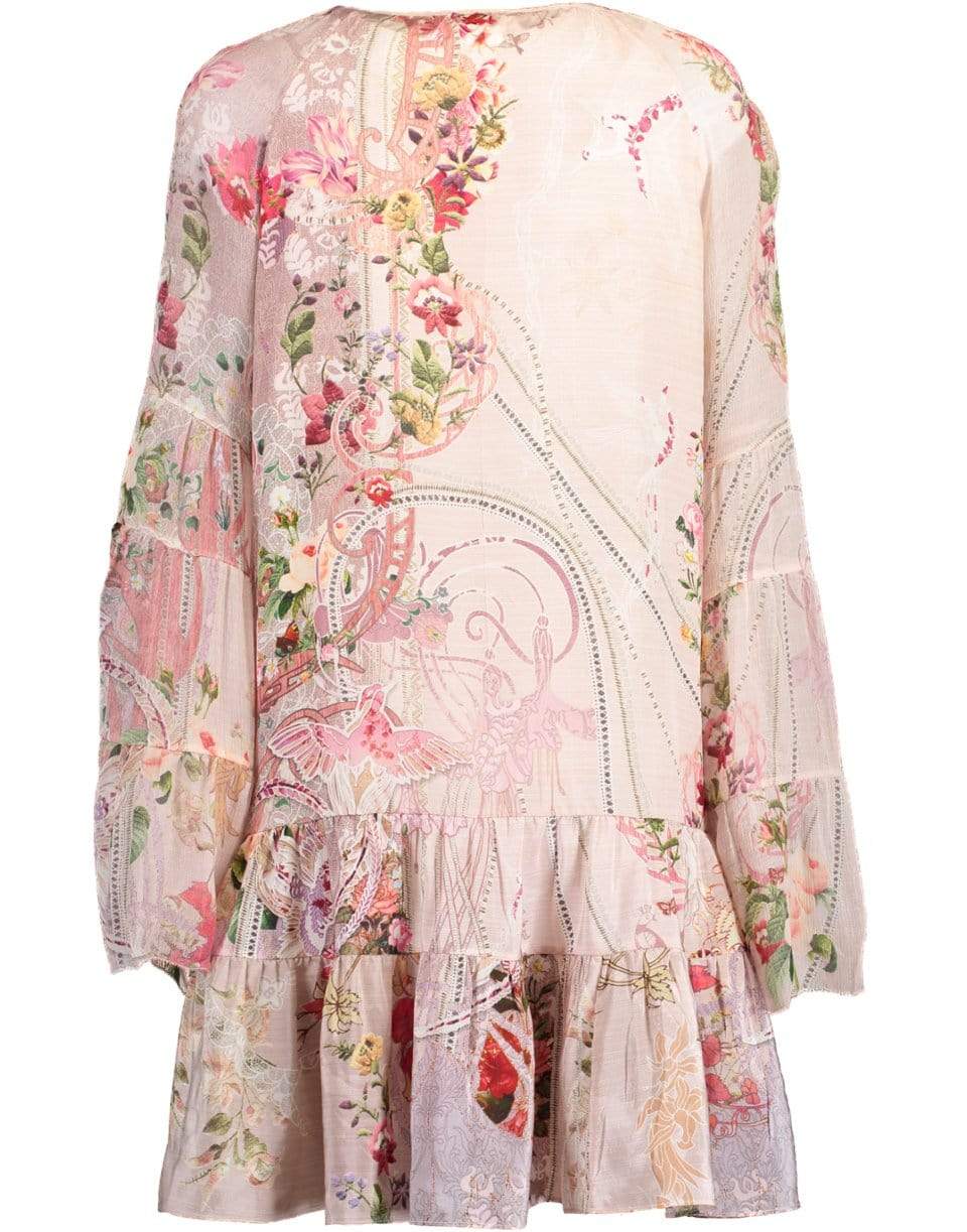 CAMILLA-Istenanya A-line Gathered Panel Dress-