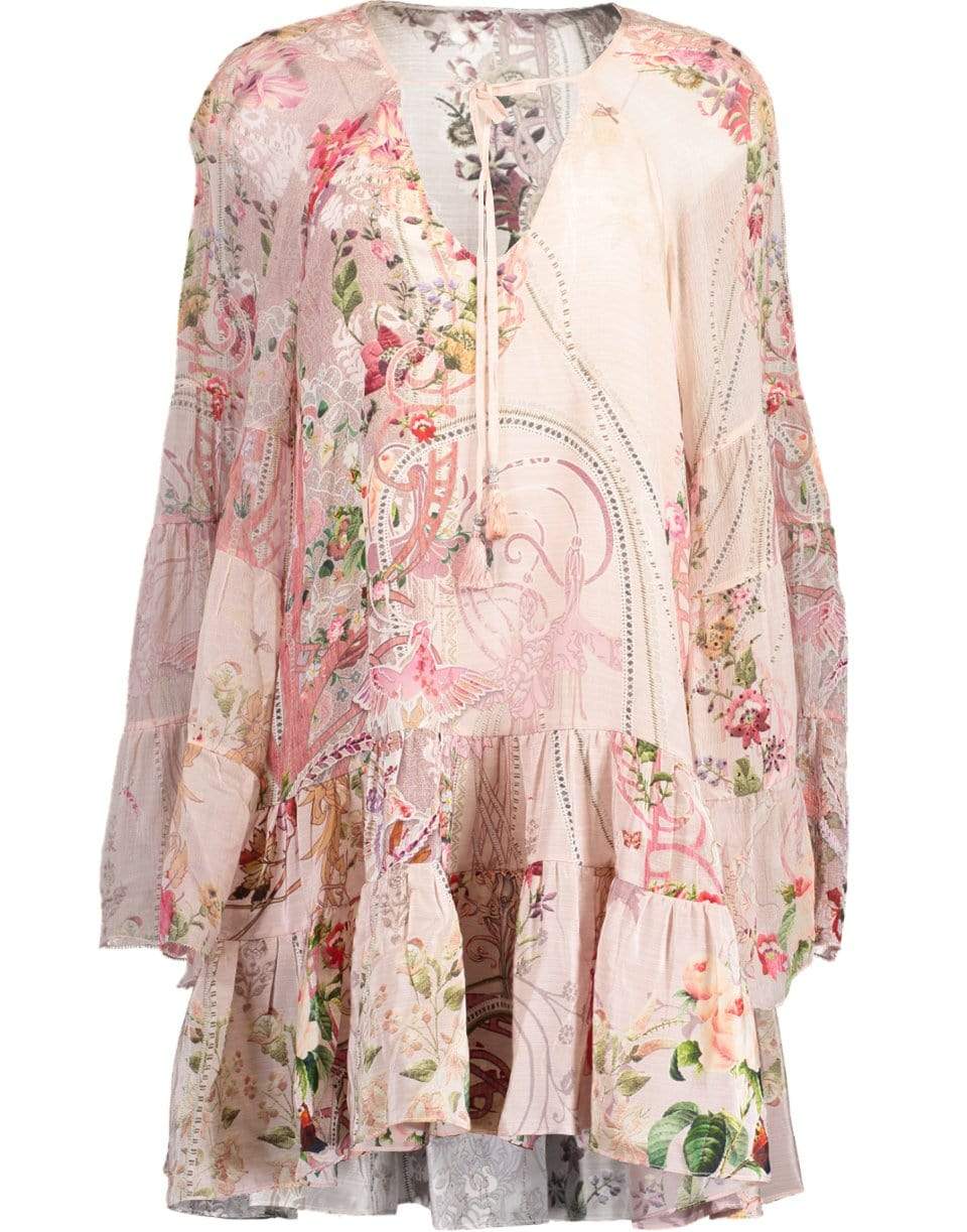 CAMILLA-Istenanya A-line Gathered Panel Dress-