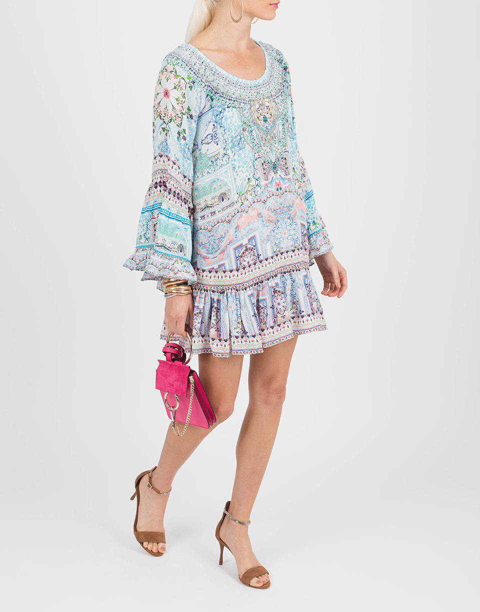 CAMILLA-A Line Frill Dress-
