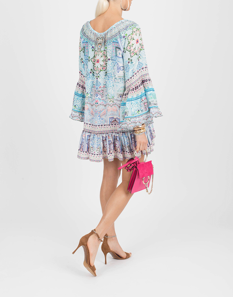 CAMILLA-A Line Frill Dress-
