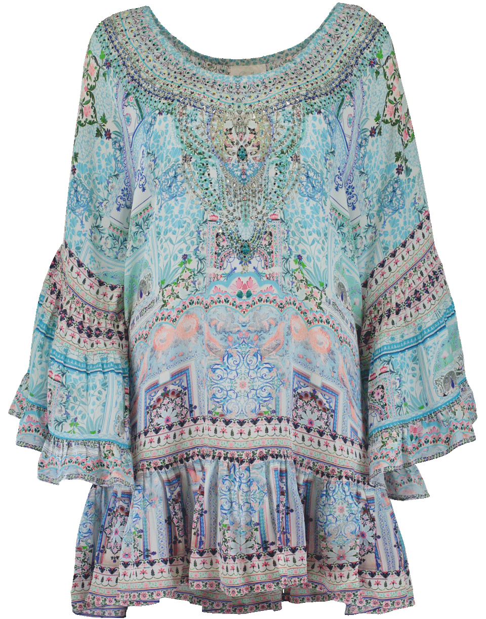 CAMILLA-A Line Frill Dress-