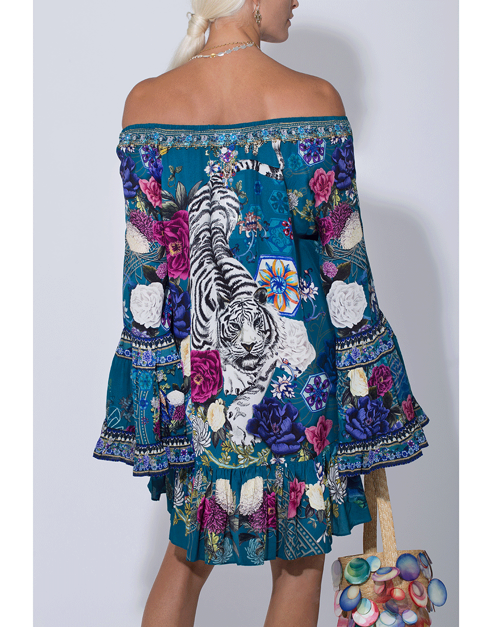 CAMILLA-Lunar Grazing A-Line Frill Dress-