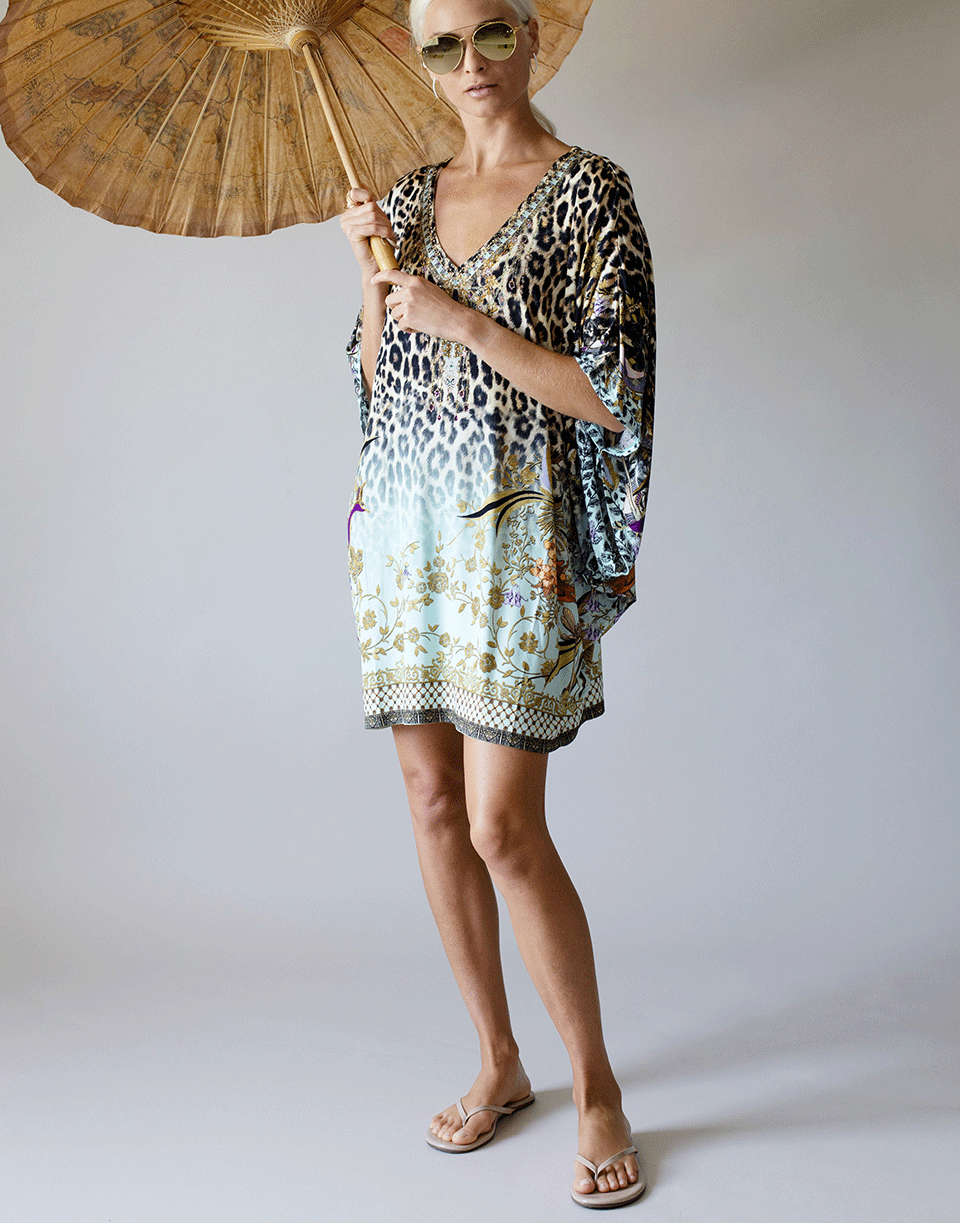 CAMILLA-Nomadic Nymph Bat Sleeve Dress-NOMADIC