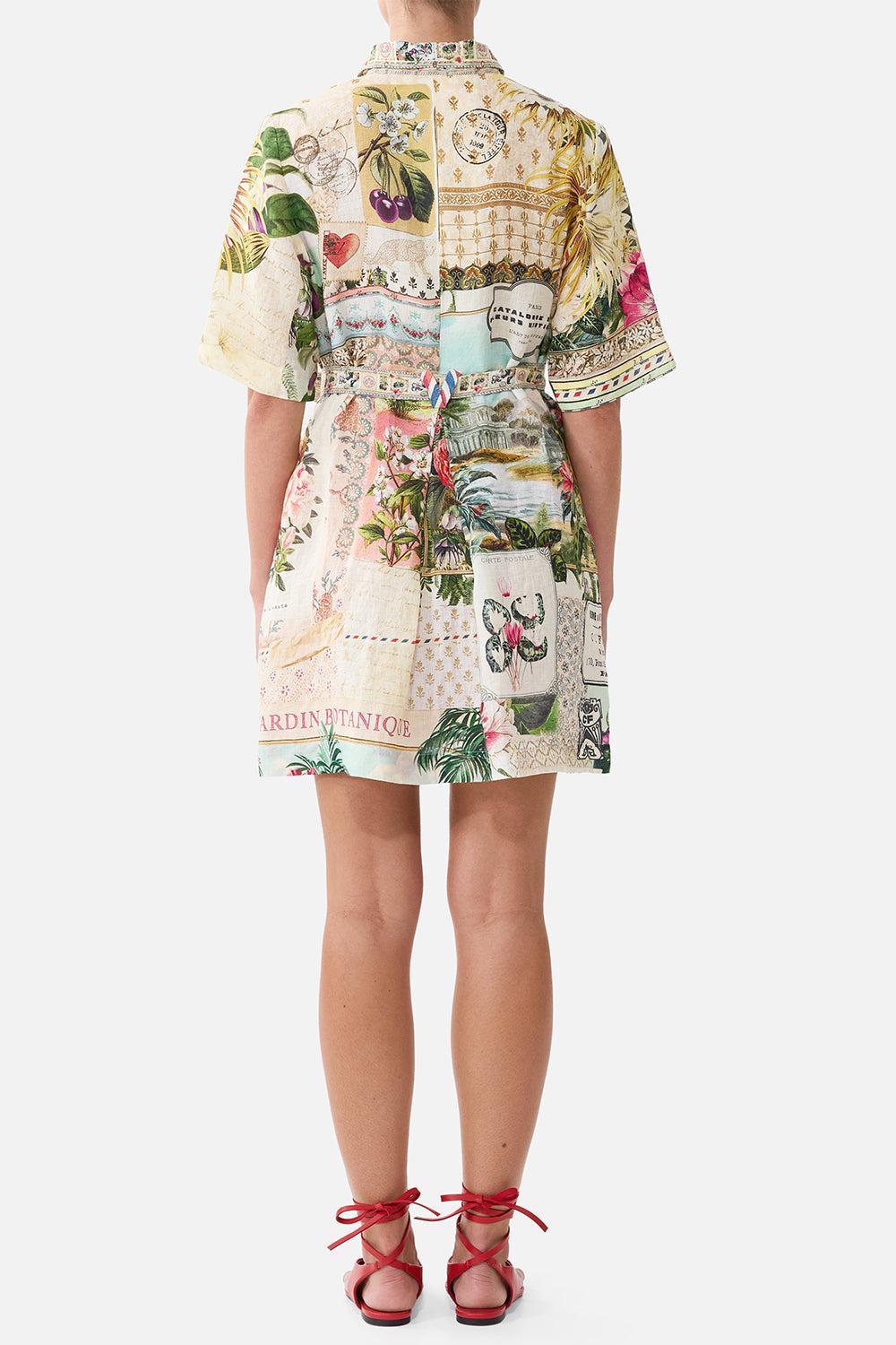  Belted Shirt Mini Dress-NOVELTY-XS-CLOTHINGDRESSCASUAL-CAMILLA 