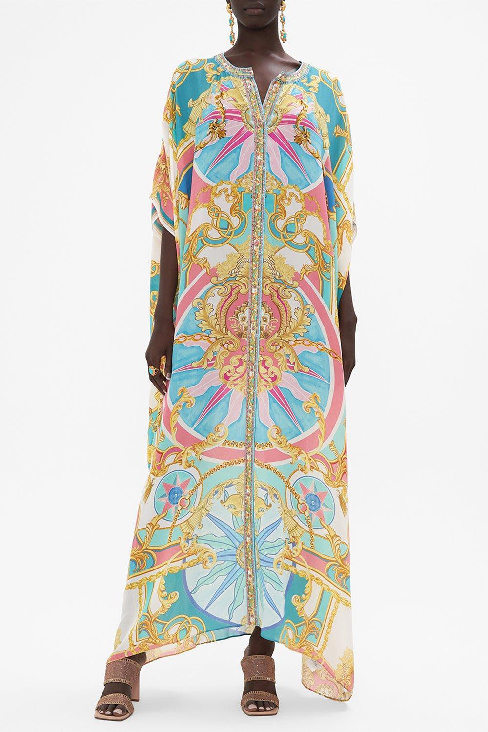 CAMILLA-Button Through Kaftan-SAILAWAY