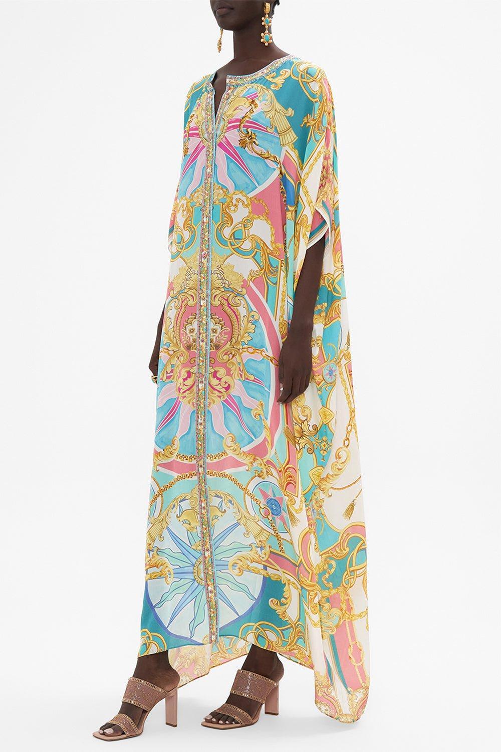 CAMILLA-Button Through Kaftan-SAILAWAY