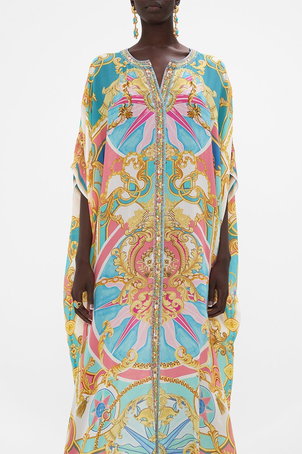 CAMILLA-Button Through Kaftan-SAILAWAY