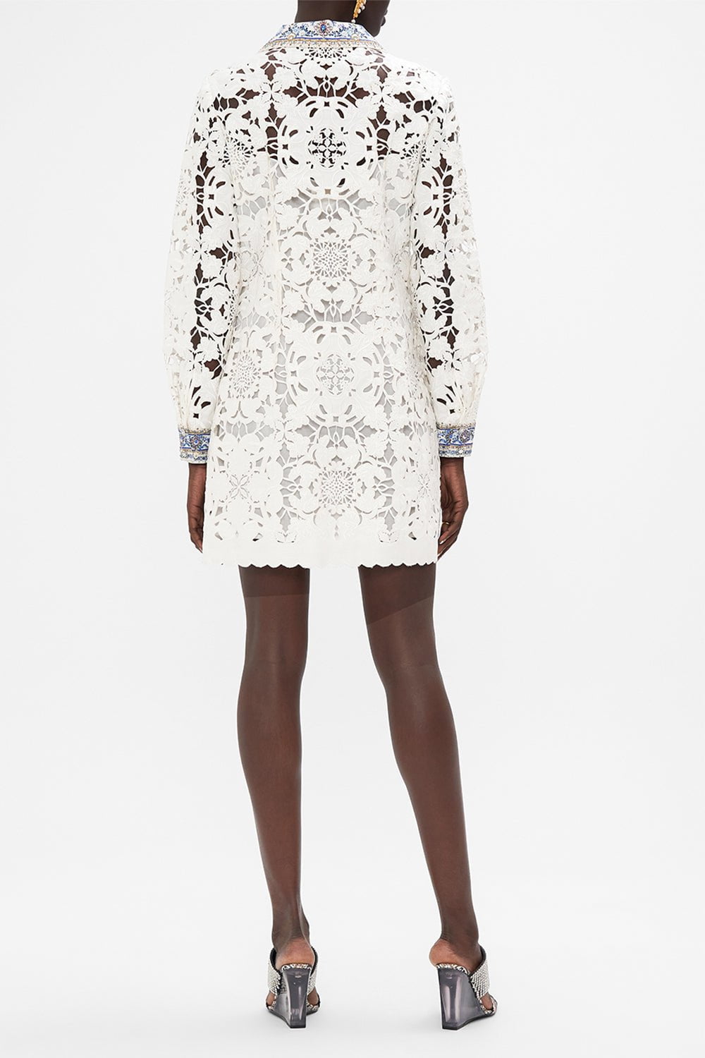 CAMILLA-Long Sleeve Tunic Dress-