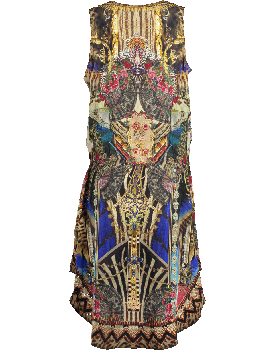 CAMILLA-Cross Over Front Dress-