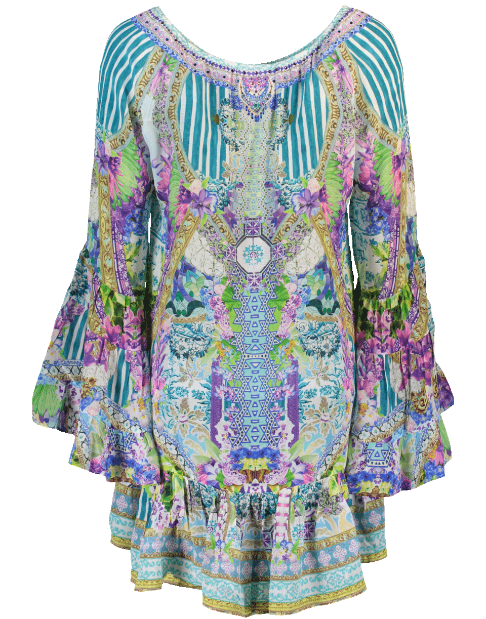 CAMILLA-A Line Frill Dress-