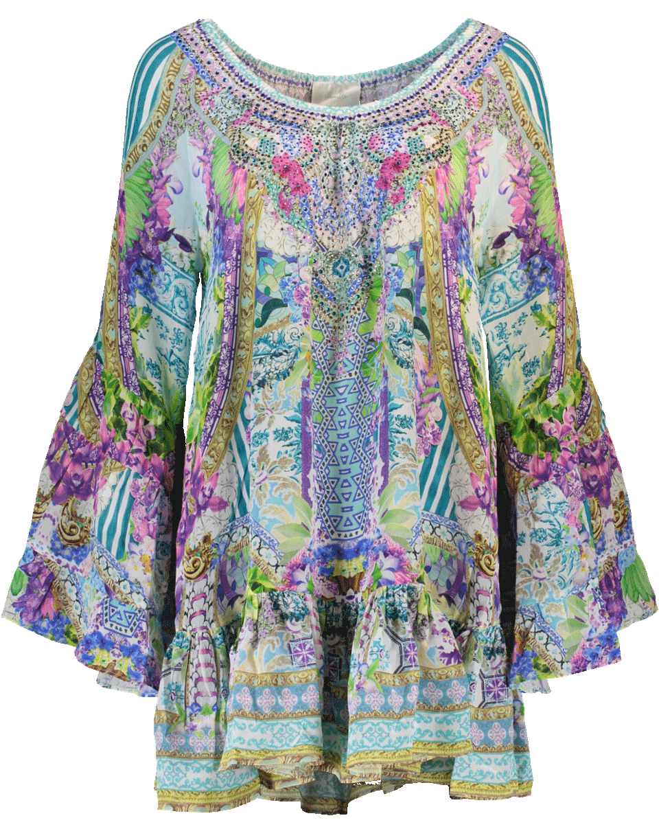 CAMILLA-A Line Frill Dress-