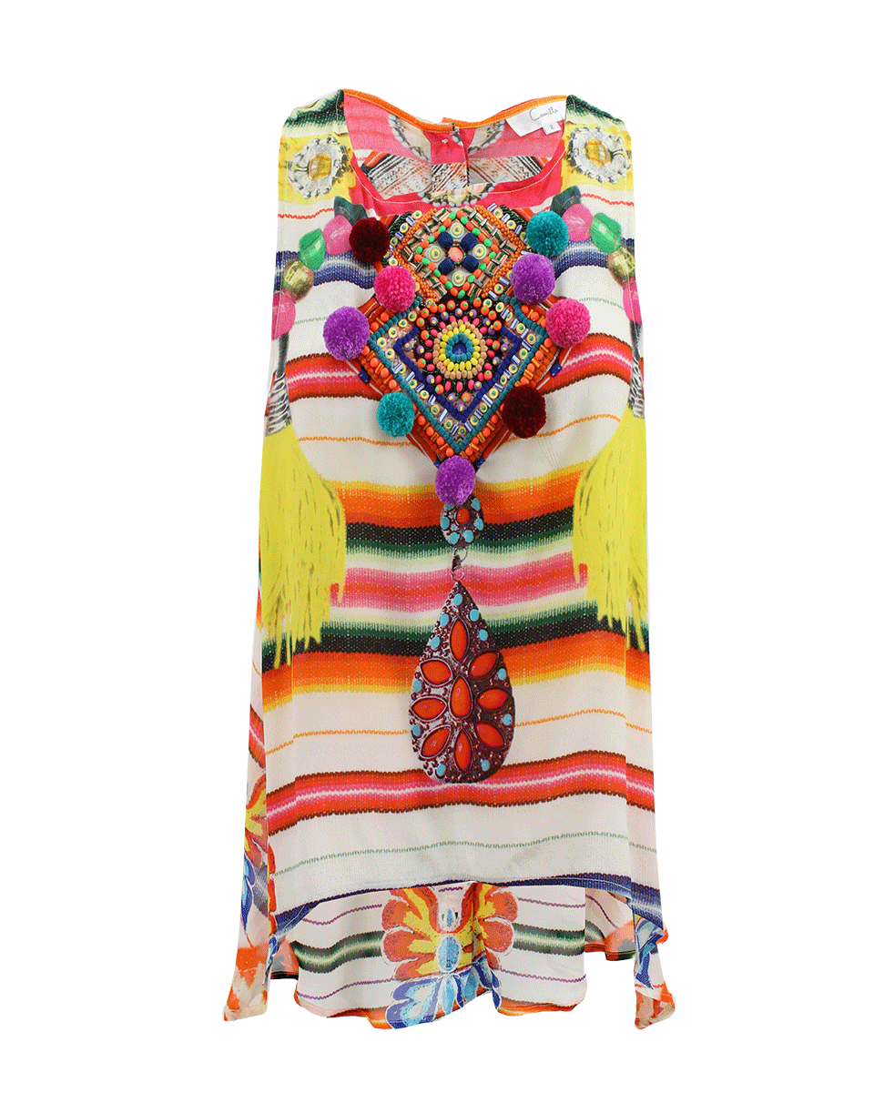 CAMILLA-Scarlet Kaftan-SCARLET