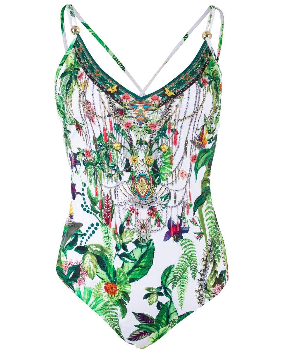 CAMILLA-Daintree Darling Tie Back One Piece Swimsuit-