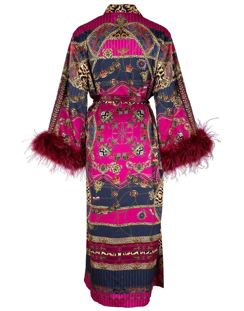 CAMILLA-Dining Hall Darling Long Robe With Flare Sleeve-DINING