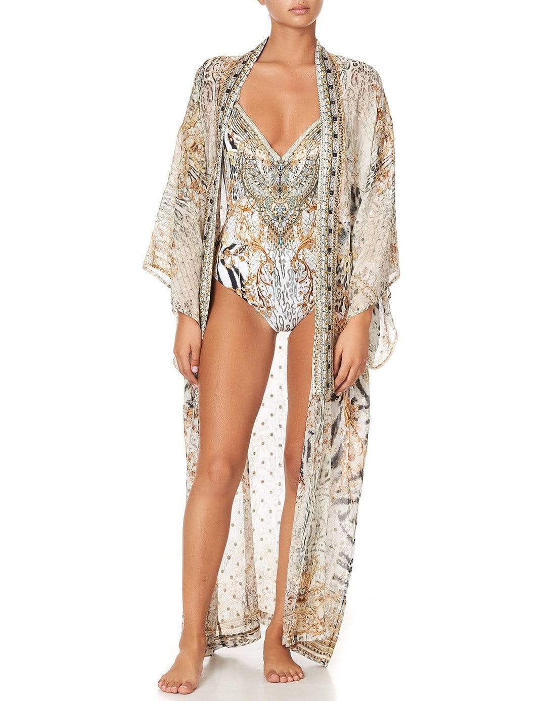 CAMILLA-Gates Of Glory Ring Detail One Piece Swimsuit-GATES